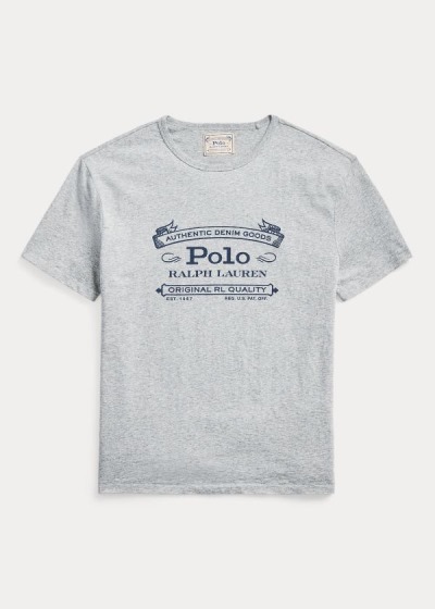 Polo Ralph Lauren Classic Fit Graphic T Shirt Herre Danmark (CTESV6972)